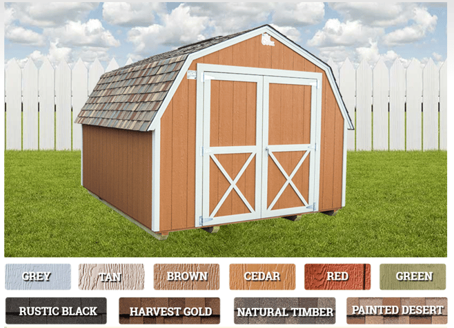 Choosing the Right Shed Color Inside and Outside